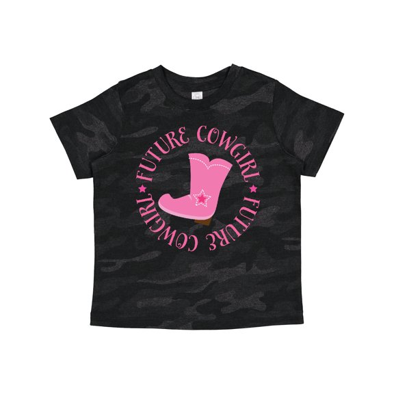 Inktastic Future Cowgirl Girls Girls Toddler T-Shirt