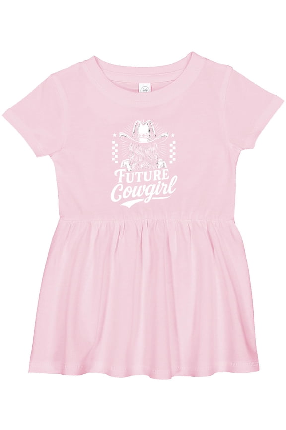 Future Cowgirl Girls Western Girls Baby Dress