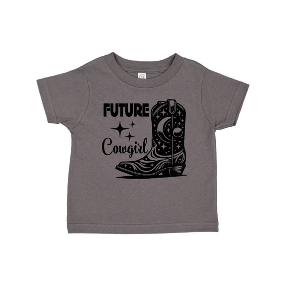 Inktastic Future Cowgirl Western Boot Rodeo Girls Toddler T-Shirt