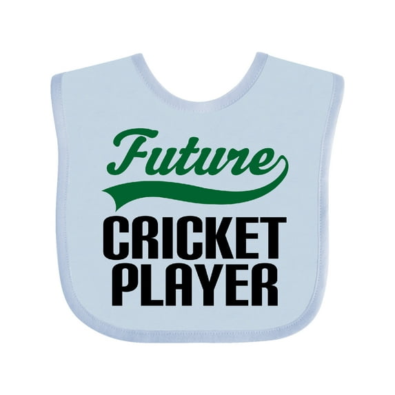 Inktastic Future Cricket Player Boys Baby Bib