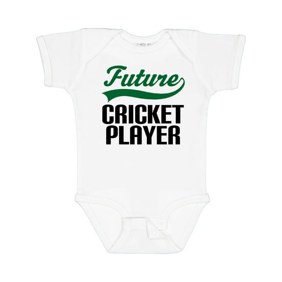 Inktastic Future Cricket Player Boys Baby Bodysuit
