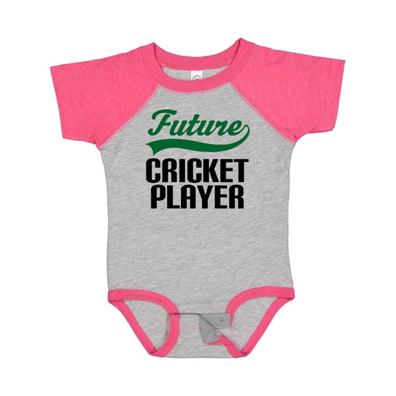 Inktastic Future Cricket Player Boys Baby Bodysuit