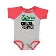 thumbnail image 1 of Inktastic Future Cricket Player Boys Baby Bodysuit, 1 of 5