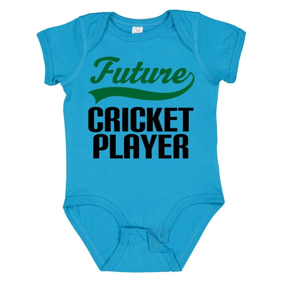 Inktastic Future Cricket Player Boys Baby Bodysuit