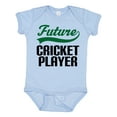 thumbnail image 1 of Inktastic Future Cricket Player Boys Baby Bodysuit, 1 of 5