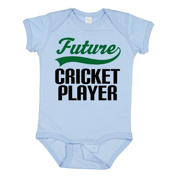 Inktastic Future Cricket Player Boys Baby Bodysuit