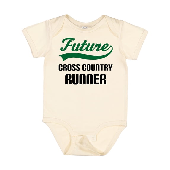 Inktastic Future Cross Country Runner Boys Baby Bodysuit