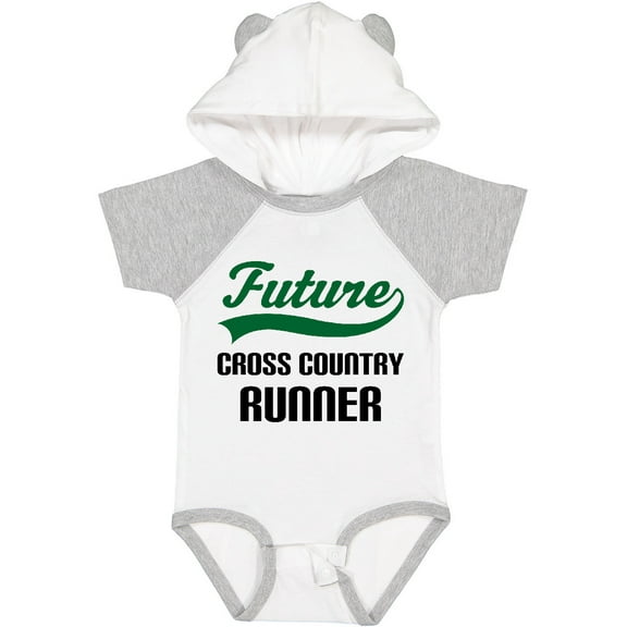 Inktastic Future Cross Country Runner Boys Baby Bodysuit
