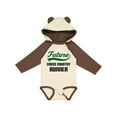thumbnail image 1 of Inktastic Future Cross Country Runner Boys Long Sleeve Baby Bodysuit, 1 of 5