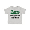 thumbnail image 1 of Inktastic Future Cross Country Runner Boys Toddler T-Shirt, 1 of 5