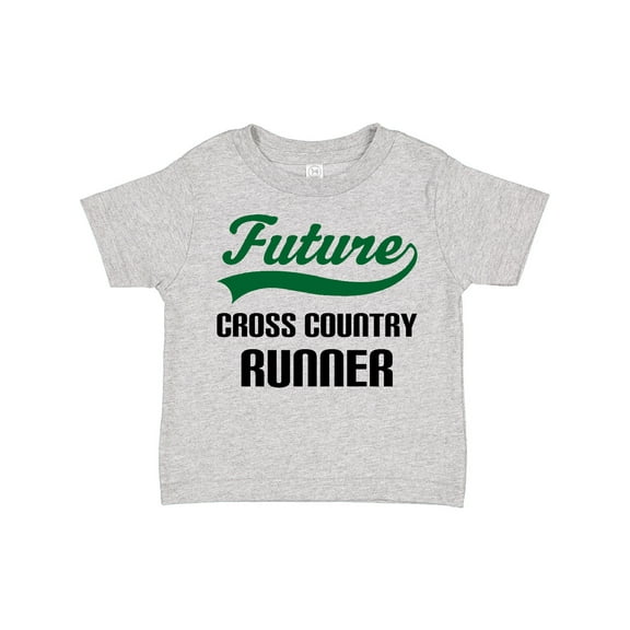 Inktastic Future Cross Country Runner Boys Toddler T-Shirt