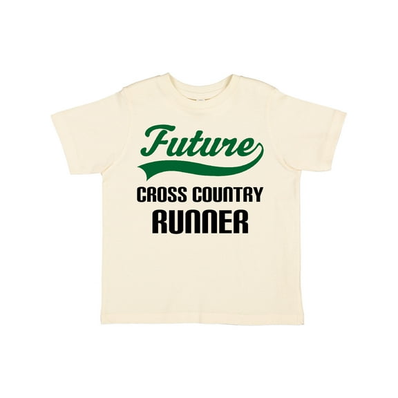 Inktastic Future Cross Country Runner Boys Toddler T-Shirt