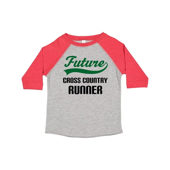 Inktastic Future Cross Country Runner Boys Toddler T-Shirt