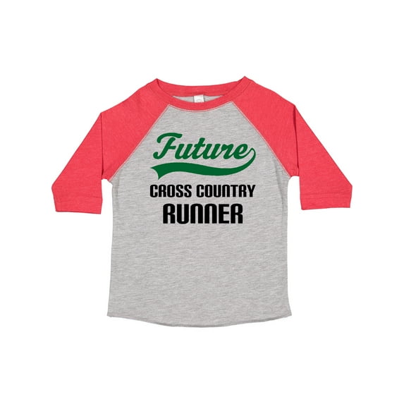 Inktastic Future Cross Country Runner Boys Toddler T-Shirt