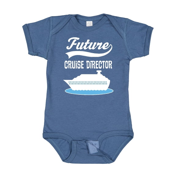 Inktastic Future Cruise Director Childs Occupation Ship Boys or Girls Baby Bodysuit