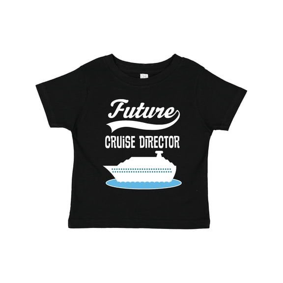 Inktastic Future Cruise Director Childs Occupation Ship Boys or Girls Toddler T-Shirt