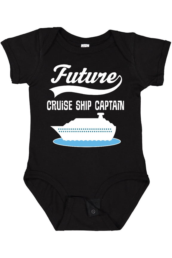 Future Cruise Ship Captain Boys or Girls Baby Bodysuit