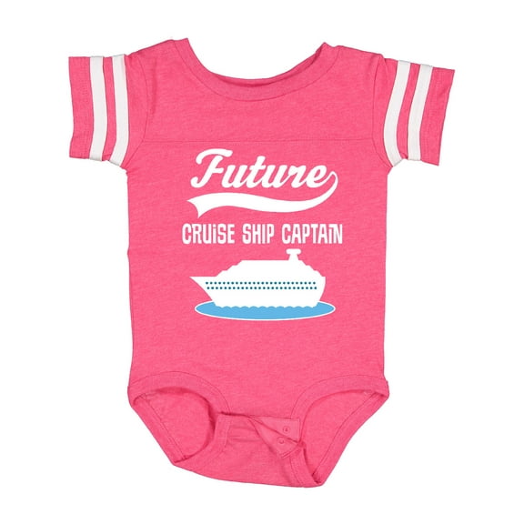 Inktastic Future Cruise Ship Captain Boys or Girls Baby Bodysuit