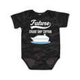 thumbnail image 1 of Inktastic Future Cruise Ship Captain Boys or Girls Baby Bodysuit, 1 of 5