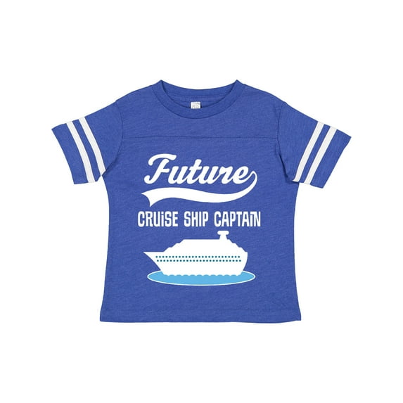 Inktastic Future Cruise Ship Captain Boys or Girls Toddler T-Shirt