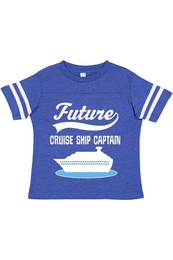 Future Cruise Ship Captain Boys or Girls Toddler T-Shirt