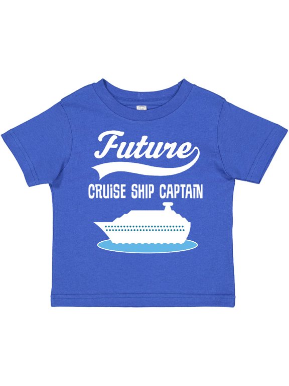 Future Cruise Ship Captain Boys or Girls Toddler T-Shirt