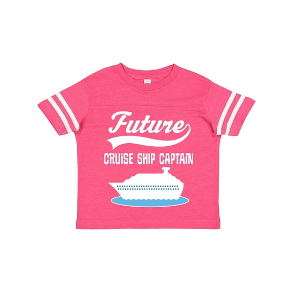 Inktastic Future Cruise Ship Captain Boys or Girls Toddler T-Shirt