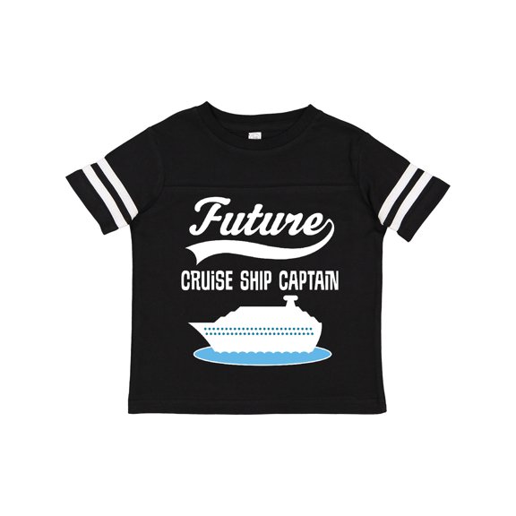 Inktastic Future Cruise Ship Captain Boys or Girls Toddler T-Shirt