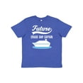 thumbnail image 1 of Inktastic Future Cruise Ship Captain Youth T-Shirt, 1 of 5