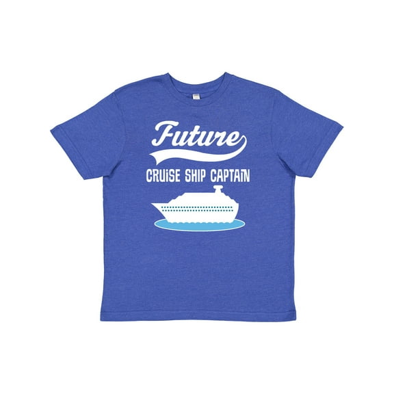 Inktastic Future Cruise Ship Captain Youth T-Shirt