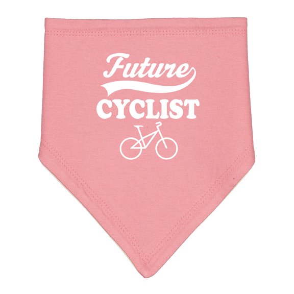 Inktastic Future Cyclist Childs Bicyle Baby Bandana Bib