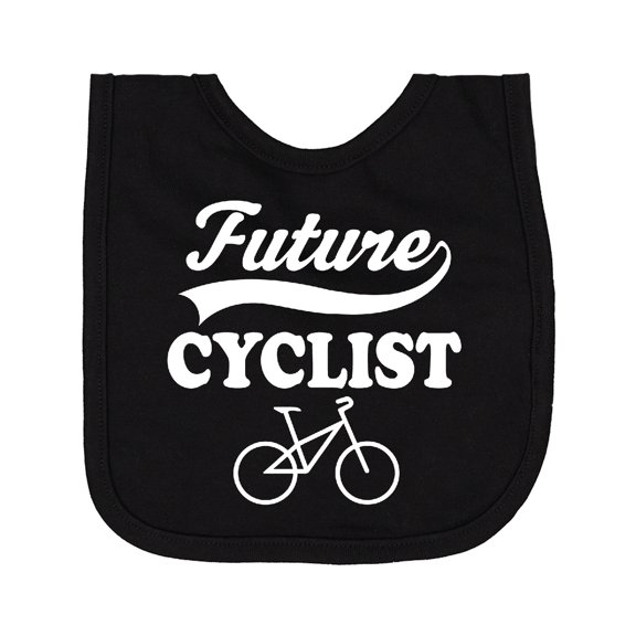 Inktastic Future Cyclist Childs Bicyle Newborn Bib