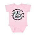 thumbnail image 1 of Inktastic Future Dairy Farmer with Cute Black and White Holstein Cows Boys or Girls Baby Bodysuit, 1 of 5