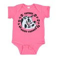 thumbnail image 1 of Inktastic Future Dairy Farmer with Cute Black and White Holstein Cows Boys or Girls Baby Bodysuit, 1 of 5