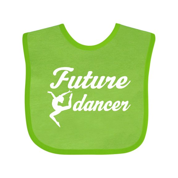 Inktastic Future Dancer Childs Dancing Girls Baby Bib