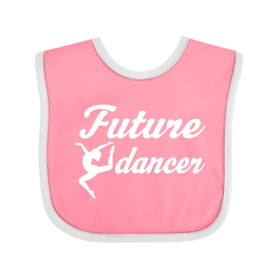 Inktastic Future Dancer Childs Dancing Girls Baby Bib