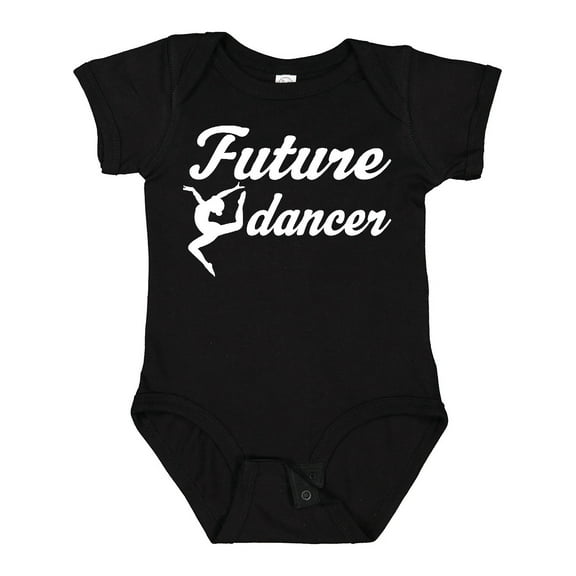 Inktastic Future Dancer Childs Dancing Girls Baby Bodysuit