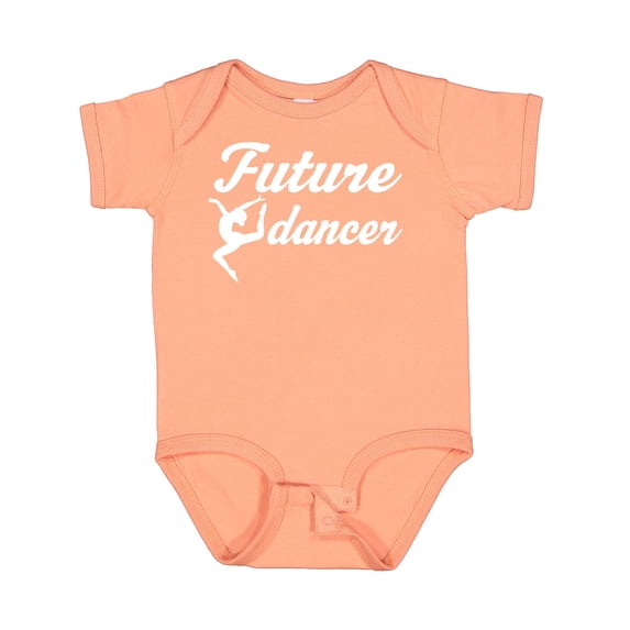 Inktastic Future Dancer Childs Dancing Girls Baby Bodysuit