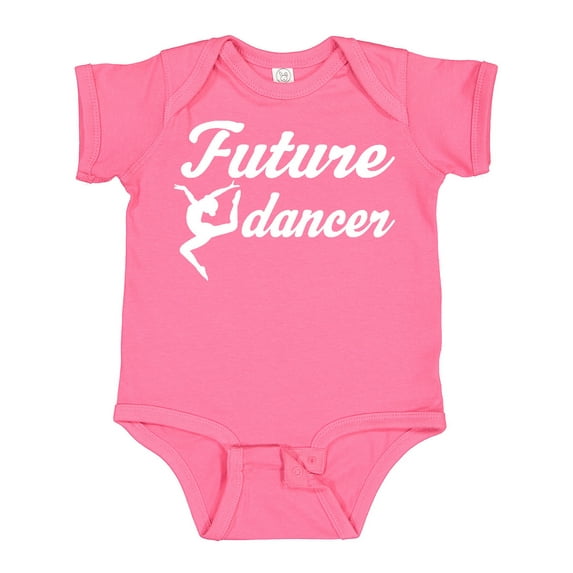 Inktastic Future Dancer Childs Dancing Girls Baby Bodysuit