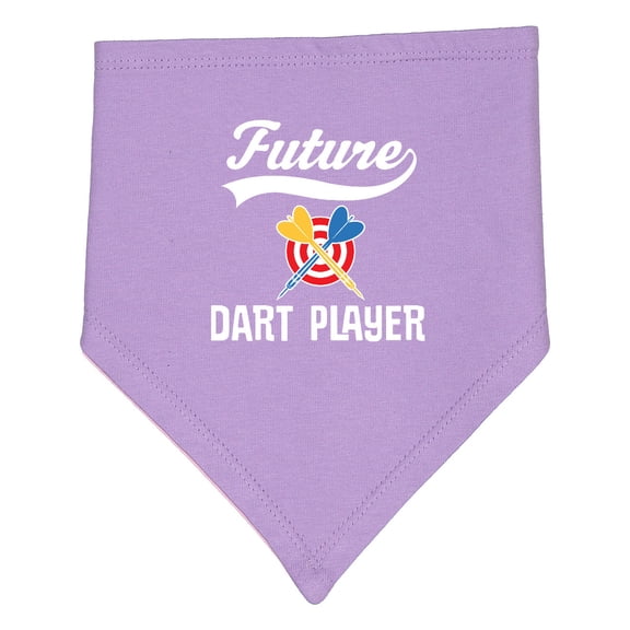 Inktastic Future Dart Player Baby Bandana Bib