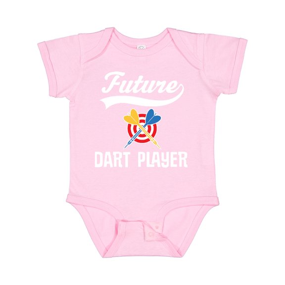 Inktastic Future Dart Player Boys or Girls Baby Bodysuit