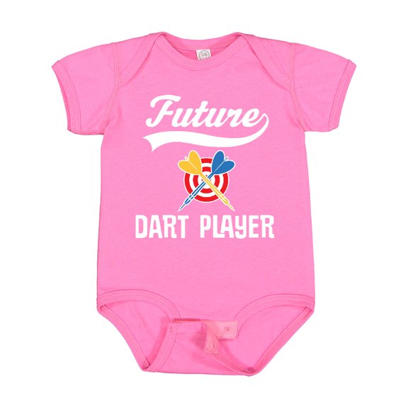 Inktastic Future Dart Player Boys or Girls Baby Bodysuit