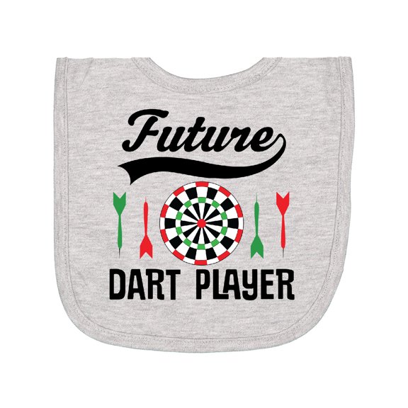 Inktastic Future Dart Player Game Newborn Bib