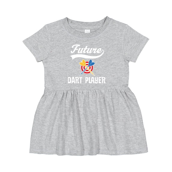 Inktastic Future Dart Player Girls Baby Dress