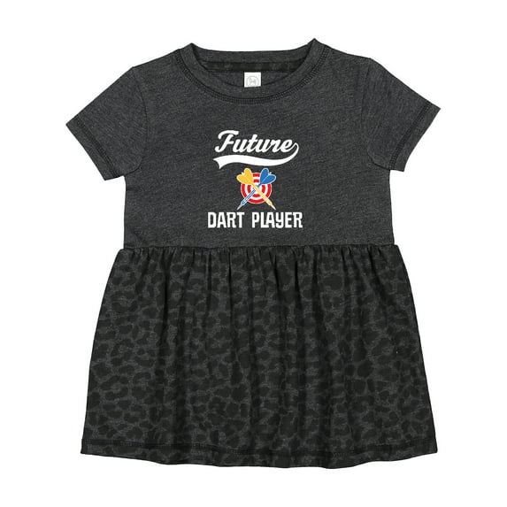 Inktastic Future Dart Player Girls Baby Dress