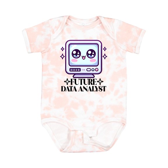 Inktastic Future Data Analyst Tech Occupation Boys or Girls Baby Bodysuit