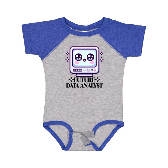 Inktastic Future Data Analyst Tech Occupation Boys or Girls Baby Bodysuit