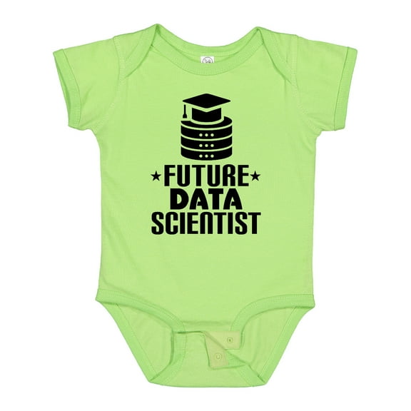 Inktastic Future Data Scientist Boys or Girls Baby Bodysuit