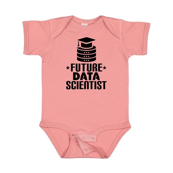 Inktastic Future Data Scientist Boys or Girls Baby Bodysuit
