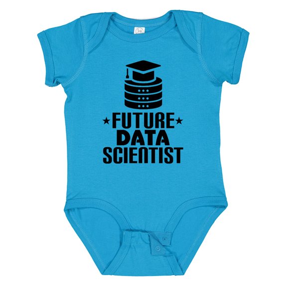 Inktastic Future Data Scientist Boys or Girls Baby Bodysuit
